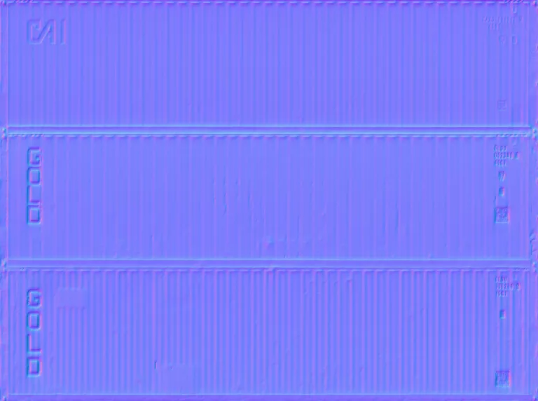Normal Map for Containers Stacked