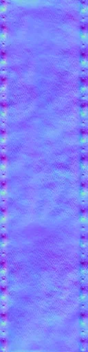 Normal Map for Pink Leather Strap 3