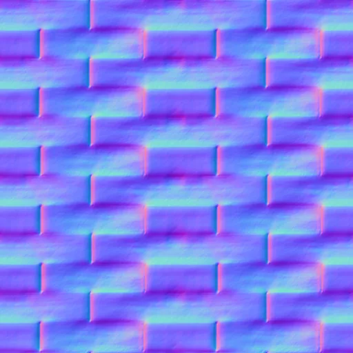 Normal Map for Bt Woven2 Purple By Linda Kellie