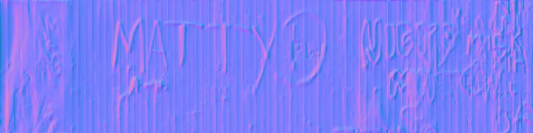 Normal Map for Metal Corrugated13