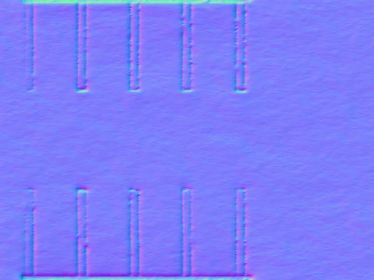 Normal Map for Clean City Parking Lot