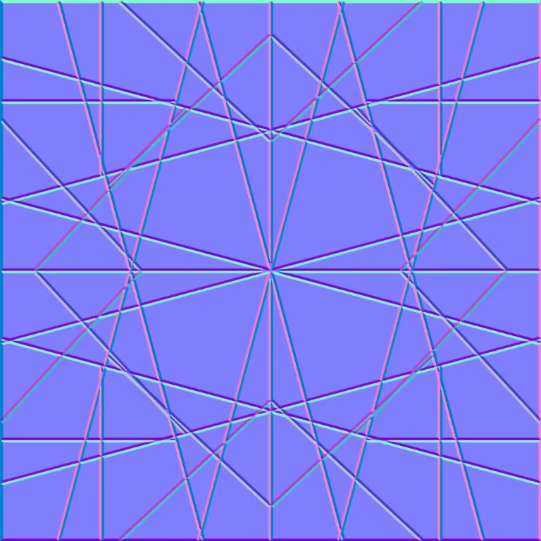 Normal Map for Metal Plates