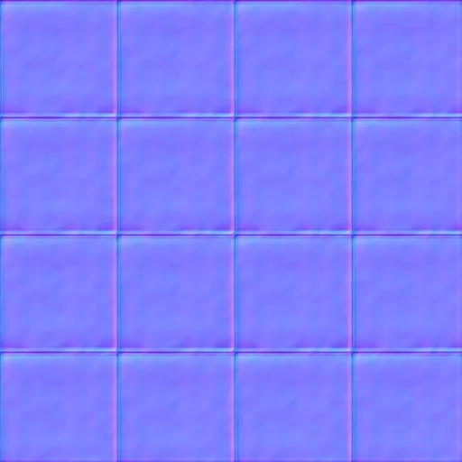 Normal Map for Gray Cement2 Tiles