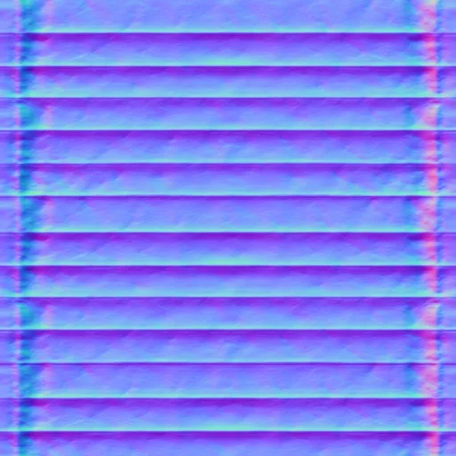 Normal Map for Colorful Orange Siding
