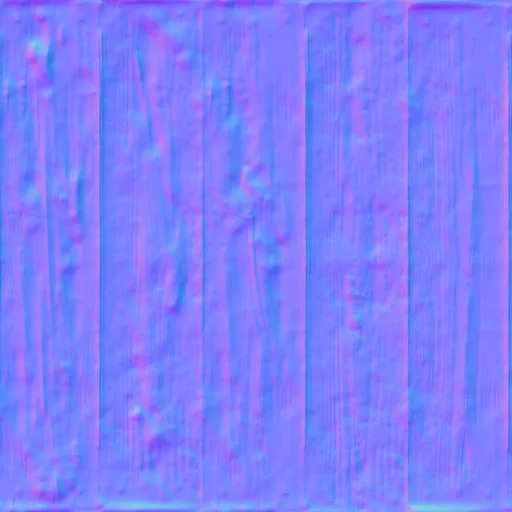 Normal Map for Old Wood Whitewashed Planks