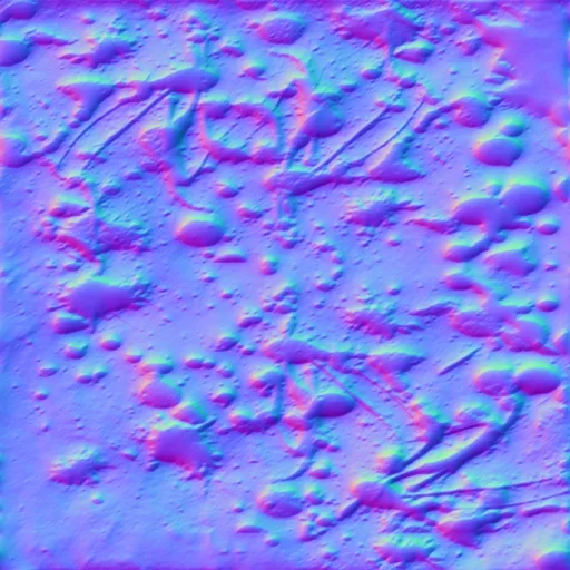Normal Map for Grunge Texture 2 Not Seamless