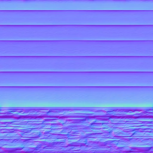 Normal Map for Siding Yellow Stone Foundation