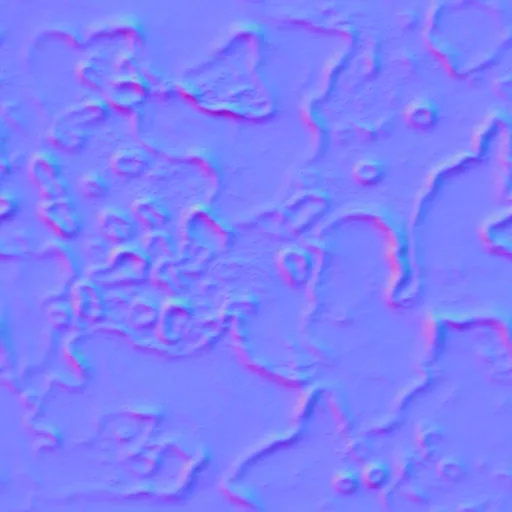 Normal Map for Bark010