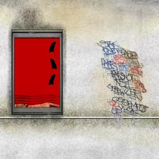 Dirty Wall9 With Window Single main texture preview
