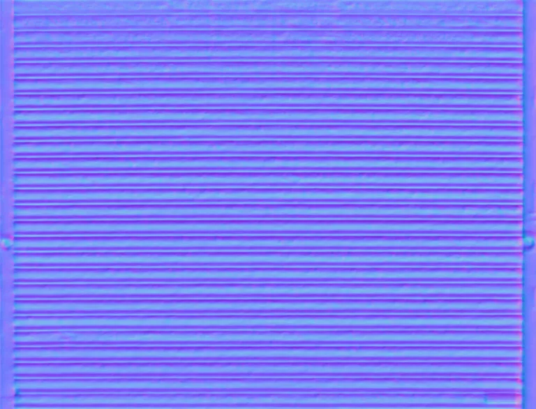 Normal Map for Metal Shutters