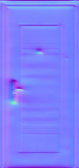 Normal Map for Autumn House Door