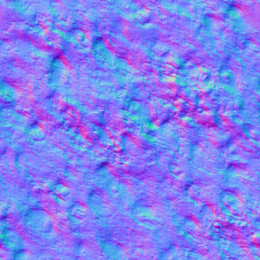 Normal Map for Flash Freeze