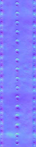 Normal Map for Purple Leather Strap 4V01
