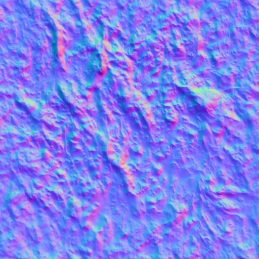 Normal Map for Sseaweed, Seamless