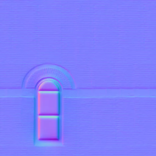 Brick City Building Wall 1 With 1 Window main texture preview