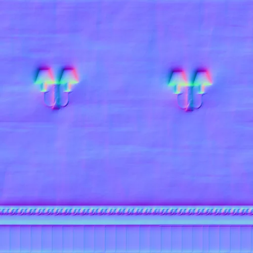 Normal Map for Autumn House Wallpaper 5 With Lights