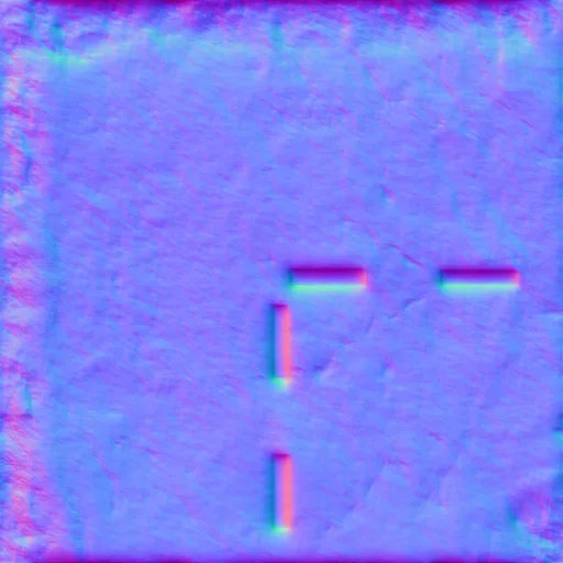 Normal Map for Urban Road Corner