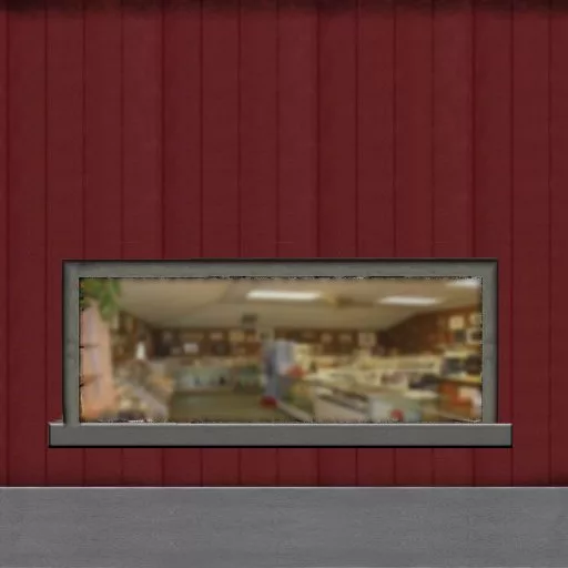 Red Wall Store Window1 main texture preview