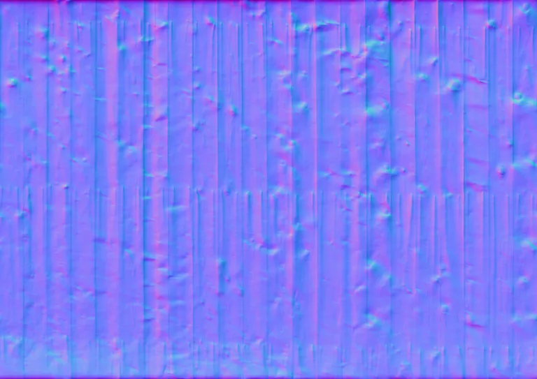 Normal Map for Fence Pine Knotty