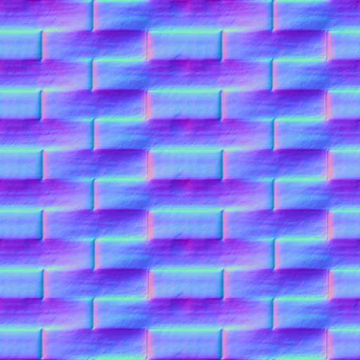 Normal Map for Bt Woven2 Grey By Linda Kellie