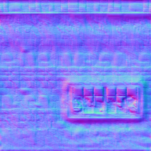 Normal Map for Dirty4 Wall Store Window1