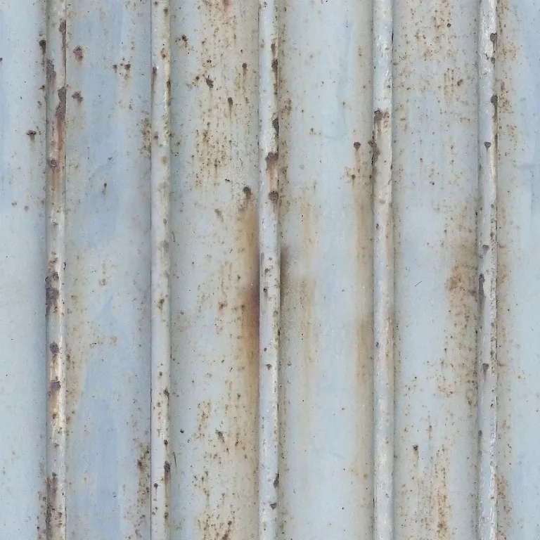 Metal Ribbed Plate Rusty main texture preview