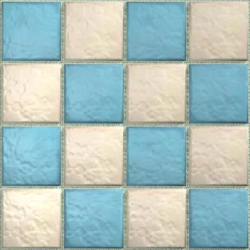281 Turquoise Blanc Creme main texture preview