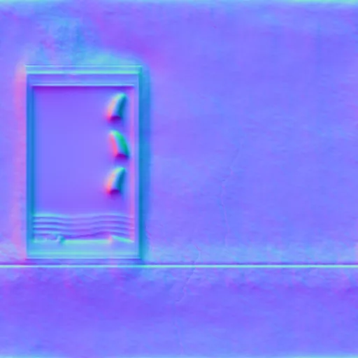 Dirty Wall1 With Window Single main texture preview