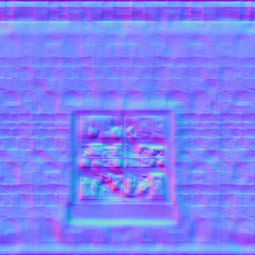 Dirty3 Wall2 With Store Window5 main texture preview