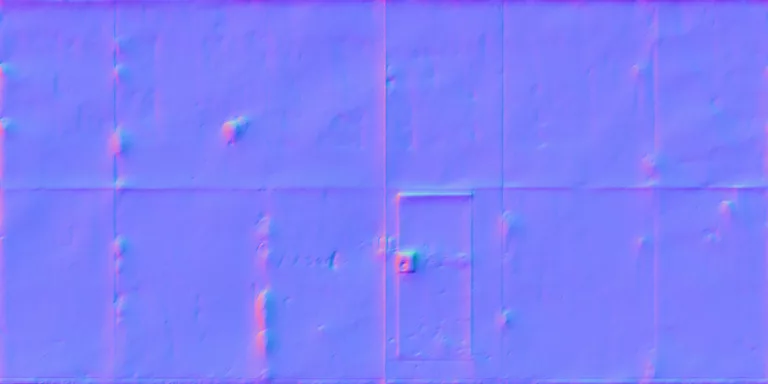 Normal Map for Doors Metal Sliding2