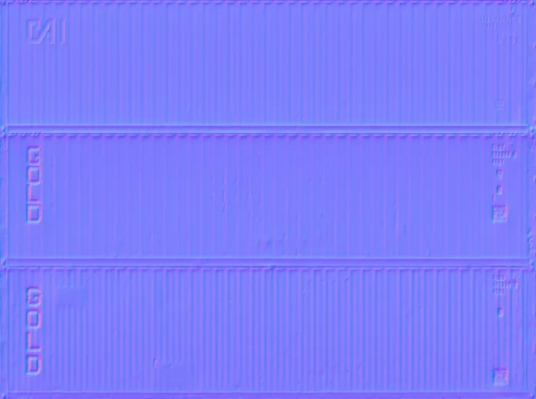 Normal Map for Containers Stacked