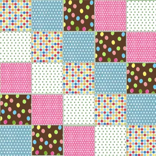 Bt Patchwork Dots By Linda Kellie main texture preview