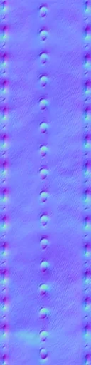 Normal Map for Black Leather Strap 4V01