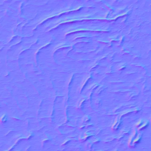 Normal Map for Bark055