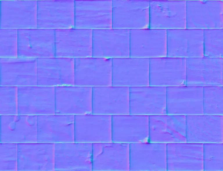 Normal Map for Ground Slate