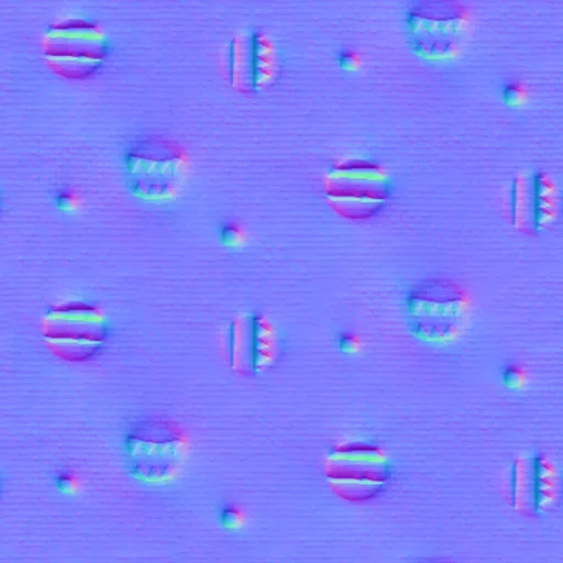 Normal Map for 300 Cercles