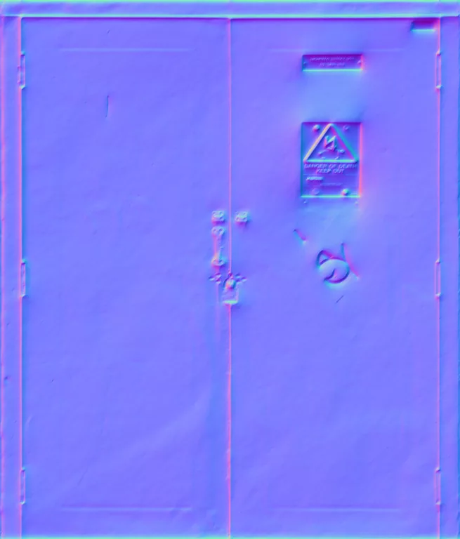 Normal Map for Doors Sub Station
