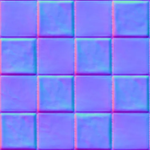 Normal Map for 031 Bleun Vertbtle