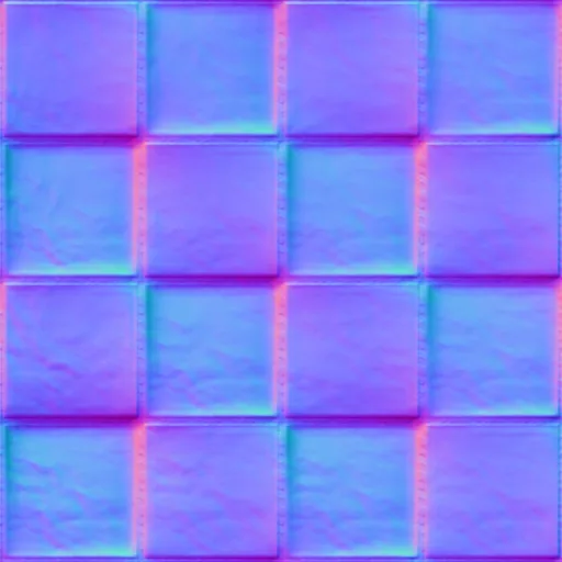 Normal Map for 284 Terracota Jaune Brillant