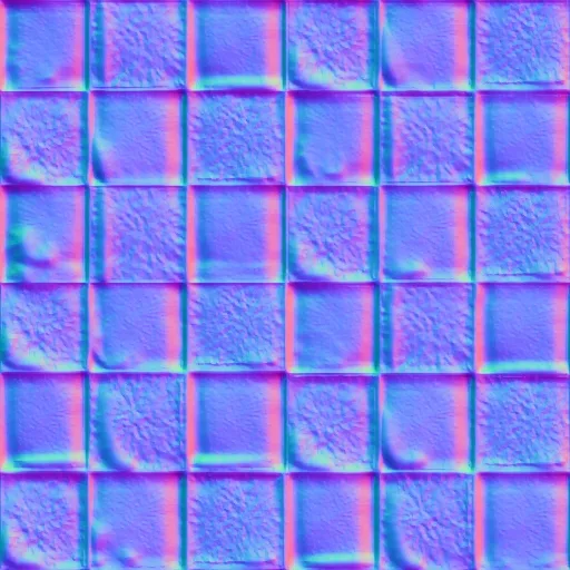 Normal Map for Zadaroo Tile Blueberry