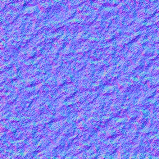 Normal Map for Gravel Ground Colorful Base Torque3D Mit