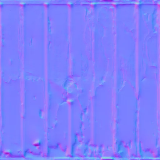 Normal Map for Metal Container Side2