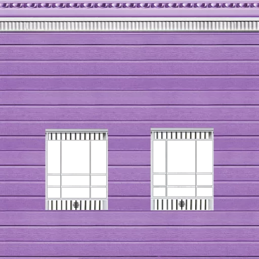 Painted Lady House Siding 5 With Open Windows main texture preview