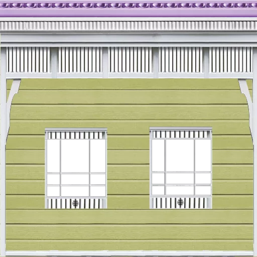 Painted Lady House Siding 3 With Open Windows main texture preview