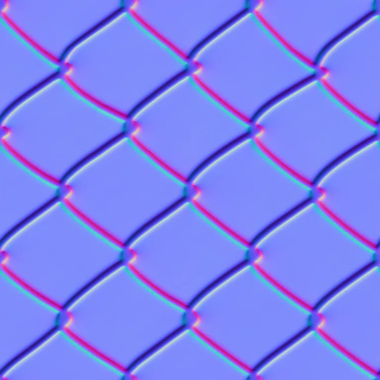 Normal Map for Fence Wire1
