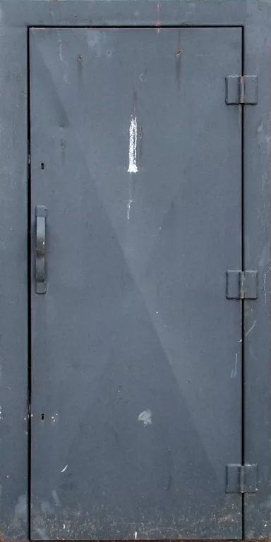 Door Steel Black Secure main texture preview