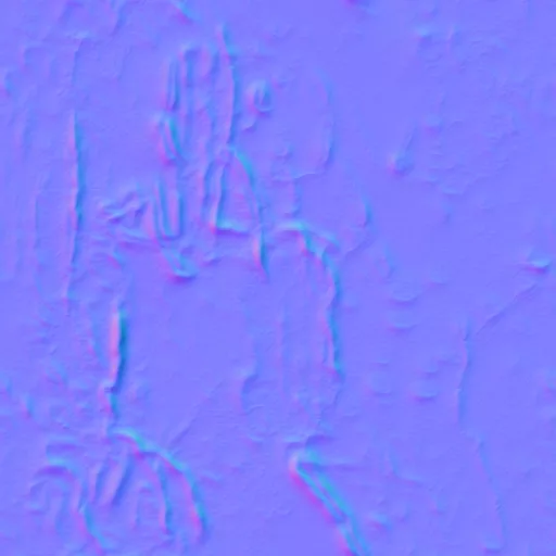 Normal Map for Bark005