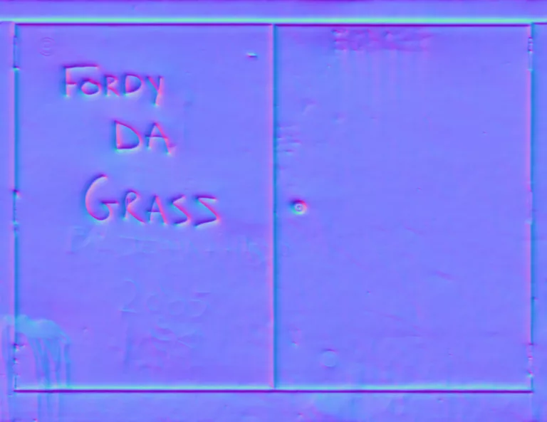 Normal Map for Cable Box Defaced