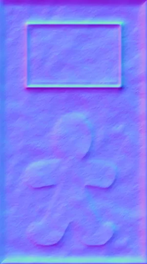 Normal Map for Jacey Gingerbread Door1