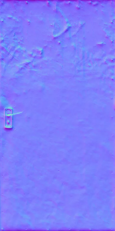 Normal Map for Door Steel Shiny